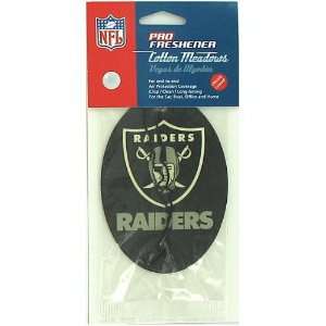  20 NFL Oakland Raiders Oval Cotton Air Fresheners