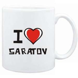  Mug White I love Saratov  Cities