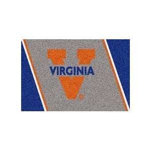  Virginia Cavaliers Orange V 4 x 6 Team Door Mat 