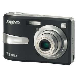  Sanyo Xacti VPC S770 Black 7.1 MP Digital Camera w/ 3x 