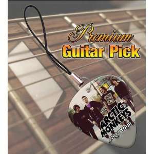  Arctic Monkeys 2011 Tour Premium Guitar Pick Phone Charm 