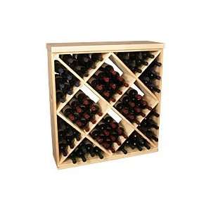 Pine Diamond Cube Wine Tasting Table 
