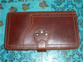 Saddleback leather big wallet chestnut,reduced worldwide shipping 