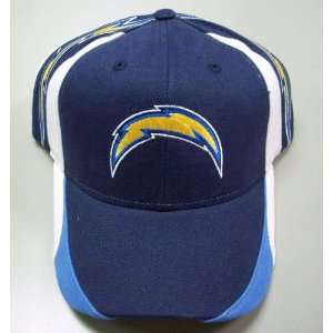  San Diego Chargerstructured Velcro Back Hat Sports 
