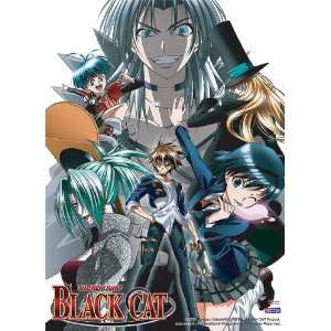  Black Cat The Good and The Bad Anime Wall Scroll
