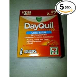  DAYQUIL LOT OF 5/ 40 LIQUIDCAPS TOTAL Health & Personal 