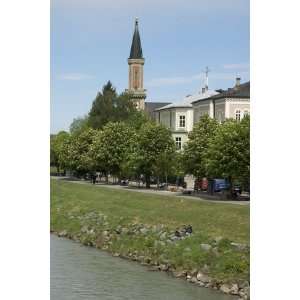  Riverbank of the Salzach River, Salzburg, Salzburg Stadt 
