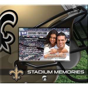  New Orleans Saints 8 x 8 Ticket & Photo Scrapbook Sports 