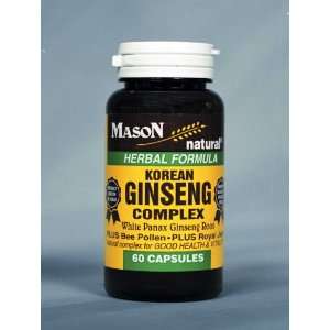 Pack Special of MASON NATURAL KOREAN GINSENG COMPLEX CAPSULES 60 per 