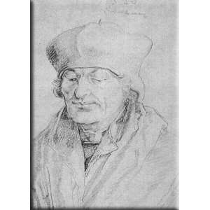   Erasmus 21x30 Streched Canvas Art by Durer, Albrecht