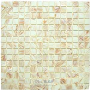   tile in white alder 12 7/8 x 12 7/8 mesh backe