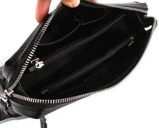 Omnia Mens Leather Organizer Bag Purse Wallet New Black  
