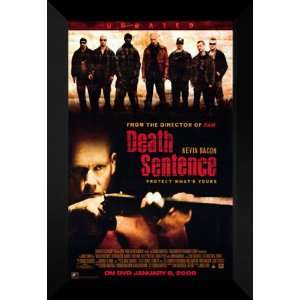  Death Sentence 27x40 FRAMED Movie Poster   Style C 2007 