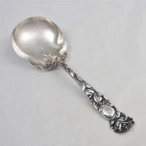  Bridal Rose by Alvin, Sterling Berry Spoon, Monogram P 