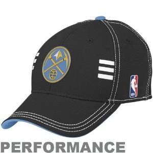 adidas Denver Nuggets Black Official Draft Day Performance Stretch Fit 