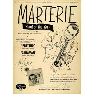   Ad Mercury Ralph Marterie Big Band Pretend Caravan   Original Print Ad