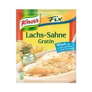 Knorr Fix creamy salmon gratin (Lachs Sahne Gratin) (Pack of 4 
