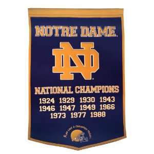  Notre Dame Banner