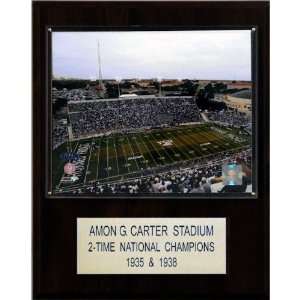  NCAA Football Amon G. Carter Stadium Plaque