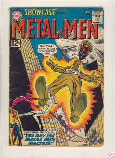 SHOWCASE #40 SILVER AGE DC COMICS DAY METAL MEN MELTED  