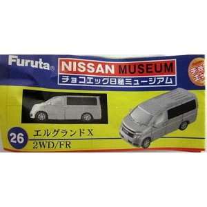  NISSAN CAR MUSEUM Elgrand 2WD/FR BLACK 2 SNAP MODEL KIT 