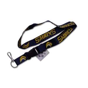   Sabres Clip Lanyard Keychain Id Holder Ticket