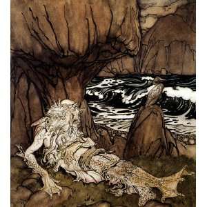  FRAMED oil paintings   Arthur Rackham   24 x 26 inches   A 