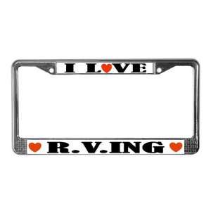  RVing Music License Plate Frame by  Sports 