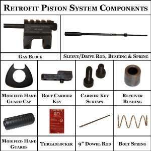  AMT AR15 MID LNGTH GAS PSTN KIT