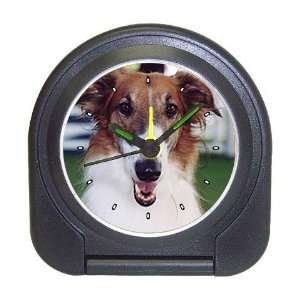  Borzoi Russian Wolfhound Travel Alarm Clock
