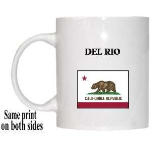  US State Flag   DEL RIO, California (CA) Mug Everything 