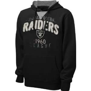  Oakland Raiders Black Stunner Pullover Hoodie Sweatshirt 