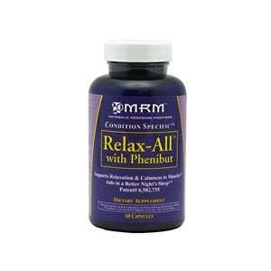  MRM Relax All with Phenibut   60 ea Health & Personal 