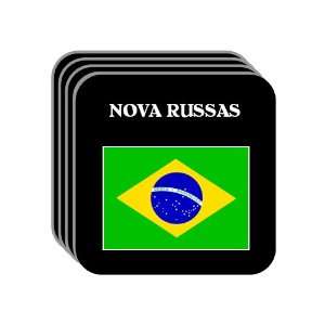  Brazil   NOVA RUSSAS Set of 4 Mini Mousepad Coasters 