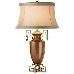  Delphine Table Lamp, Chocolate