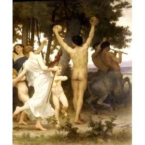   Adolphe Bouguereau   32 x 38 inches   Youth of Bacchus right