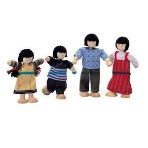  Plan Toys Asian Family Dolls Toys & Games