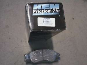 KEM FRICTION PRO XD1074 Front Semi Metallic Pads  