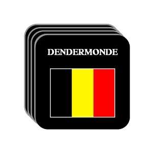  Belgium   DENDERMONDE Set of 4 Mini Mousepad Coasters 