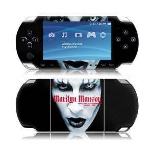   MANS10014 Sony PSP Slim  Marilyn Manson  Manson Guns Skin Electronics
