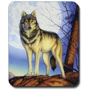  Timber Wolf   Mouse Pad Electronics