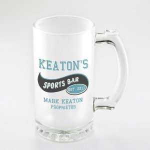  Wedding Favors Sports Bar Personalized Frosted Sports Mug 
