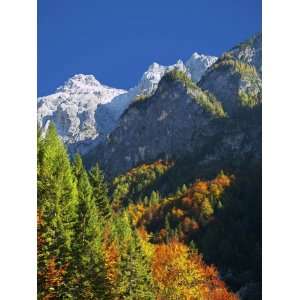  Vrsic Pass in Autumn, Triglav National Park, Julian Alps 