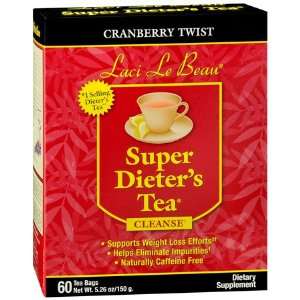Laci Le Beau Super Dieters Tea Cranberry Twist 60 tea bags  