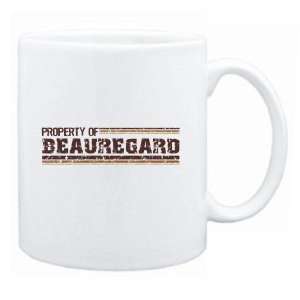 New  Property Of Beauregard Retro  Mug Name 