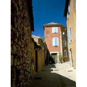 Colourful Village House, Roussillon, Vaucluse, Cote dAzur, Provence 