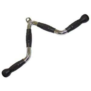  Cap Barbell Tricep Press Down Bar with Rubber Grips 