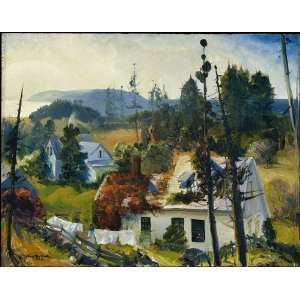  Hand Made Oil Reproduction   George Wesley Bellows   24 x 