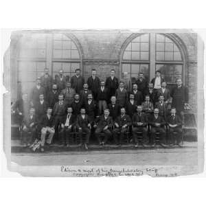  T Edison,Orange laboratory staff,C Batchelor,WS Mallory,J 