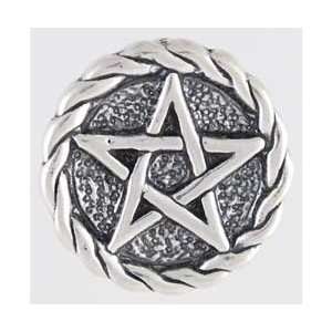  Sterling Silver Pentagram Pendant 